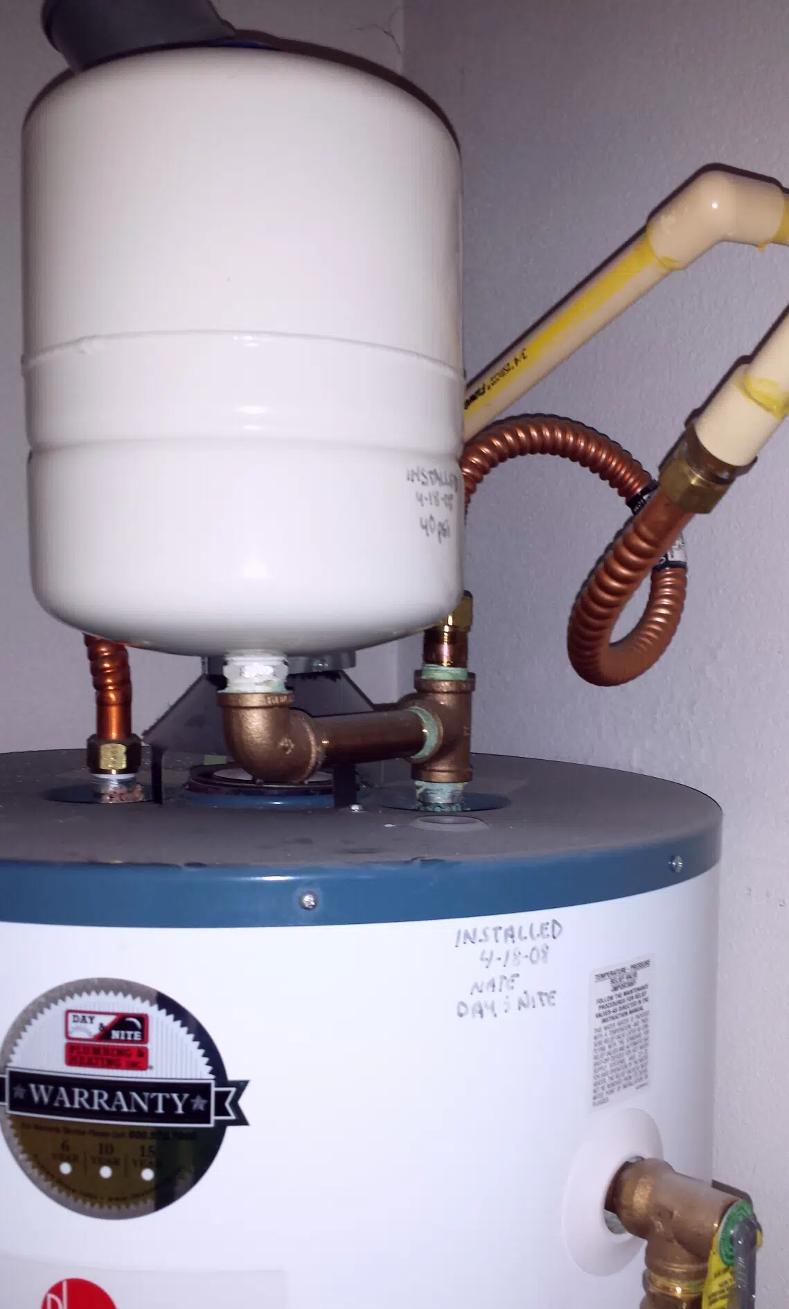 Expansion Tank That Thing On Top Of Your Water Heater Spirit 105 3