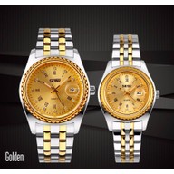 Đồng hồ đôi giá rẻ - Skmei dây kim loại chính hãng - SKD01 thumbnail