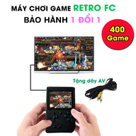 MÁY CHƠI GAME RETRO FC Với 400 Trò Chơi - FC-400 TẶNG DÂY AV NỐI TIVI thumbnail