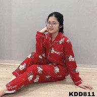 Bộ pijama kate kẹp viền chất thô kate - BPKTT thumbnail
