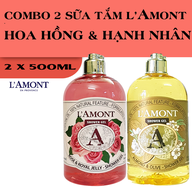Combo 2 chai Sữa Tắm LAmont En Provence Hương Hoa Hồng và Hương Hạnh Nhân 500ml-Chai thumbnail