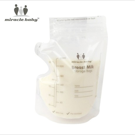 Combo 5 túi trữ sữa Miracle Baby 250ml - tuitrusua 3
