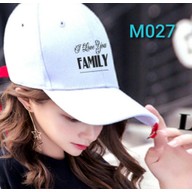mũ in I LOVE YOU FAMILY - M027 thumbnail