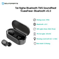 [Giao 3H HCM]Tai nghe True Wireless Earbuds SoundPEATS TrueFree+ Bluetooh v5.0, thời gian sử dụng 40h cả case sạc thumbnail