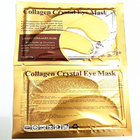 Combo 5 mặt nạ mắt collagen, Collagen Eye Crystal Gold - SPU070 - SPU070 2