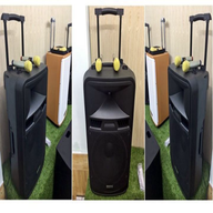 Loa vali kéo di động Bluetooth Karaoke TEMEISHENG SL15_05 + KÈM 02 Micro không dây kim loại thumbnail