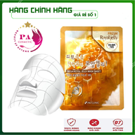 [Hàng Nhập Khẩu Hàn Quốc] Combo 10 Túi Mặt nạ dưỡng da - Mặt nạ giấy chiết xuất sữa ong chúa 3W Clinic Hàn Quốc 23mlx10 - MNDDSOC3W01 thumbnail