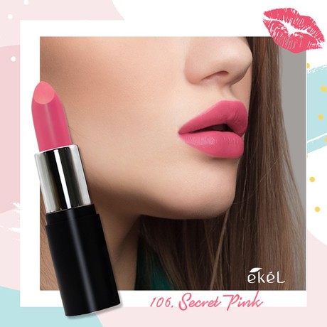 Son màu đào Ekel - Professional Ample Essence Lip (106 - Secret Pink) 2