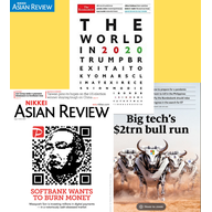 Tạp Chí Tiếng Anh - Combo 3 Quyển Tạp Chí 2020 Nikkei Asian Review, The Economist, The World In 2020 - C06 thumbnail
