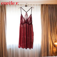 Váy ngủ ren xuyên thấu cao cấp CoreleV sexy N025A - ACD.N025A. thumbnail