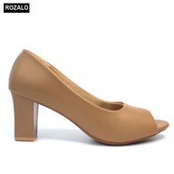 Giày nữ cao gót 7P hở mũi Rozalo R6007 - 6007 thumbnail