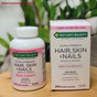 Viên Uống Đẹp Da Tóc Móng Hair Skin Nail Nature Bounty 250 Viên - HSD 01 2023- Hair Nail Skin USA 100% thumbnail
