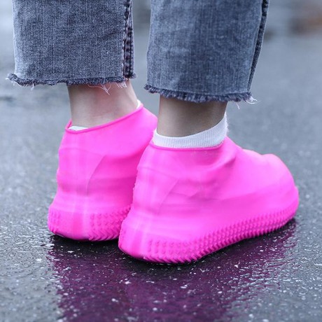 Bọc giày đi mưa chống nước, chống bụi bẩn silicon co size - BGI 3