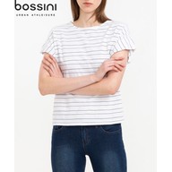 Áo thun kẻ sọc ngang nữ thời trang Bossini 620136060 thumbnail
