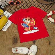 Áo tết cho bé trai, bé gái 6kg - 28kg - đồ tết cho bé trai, bé gái 2021 - Màu Đỏ - quần áo trẻ em tết Tân Sửu - áo thun tết - AOTET_DO thumbnail