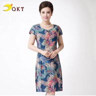 Đầm váy nữ QKT dáng suông form rộng QK123 - da.123 thumbnail