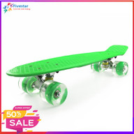Ván trượt nhựa Skateboard bánh xe có đèn Led trục kim loại cao cấp cho bé (kích thước 56 x 10 x 13 cm) - Ván trượt trẻ em thumbnail