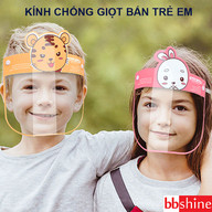 Kính chống giọt bắn trẻ em, Kính chống dịch cho bé 1-10 tuổi đệm mút xốp an toàn tiện lợi cho bé yêu mang khi ra đường BBShine K023 - K023 thumbnail