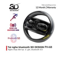 Tai Nghe Bluetooth Mini PH-68 không dây chính hãng SD Design chống ồn tốt, âm thanh hay kiểu dáng độc lạ thumbnail