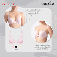 Áo lót nữ cao cấp chính hãng - Áo ngực nữ Corele-V 3201C mút dày có gọng siêu nâng đẩy ngực thumbnail