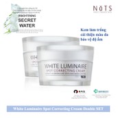 Combo 2 Hộp Kem Dưỡng Trắng Da NoTS White Luminaire Spot Correcting Cream 30g Double Set