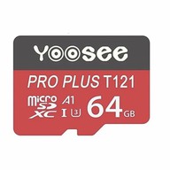 Thẻ nhớ Yoosee 64Gb tốc độ cao chuyên dụng cho camera, điện thoại - Thẻ đỏ thumbnail