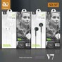 Tai Nghe dây Nhét Tai SD Design V7 tương thích các dòng điện thoại jack 3.5mm, có mic bảo hành Chính Hãng 1 đổi 1 - hn20 thumbnail