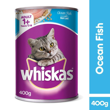 Combo 6 lon pate Whiskas 400g mix vị tiện lợi, thức ăn ướt cho mèo - WK2M 5