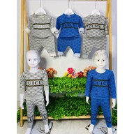 Bộ quần áo thu đông trẻ em 7-17kg dành cho cả bé trai và bé gái mẫu Cuicu - Cuicu thumbnail