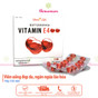 Bổ sung Vitamin E đỏ 400 IU hỗ trợ làm đẹp da ngăn ngừa lão hóa có thêm lô hội tương tự E đỏ Nga Hộp 100 viên - edo400 thumbnail