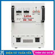 Ổn áp 1 pha Lioa DRI-7500II 7.5KVA ổn định dòng điện, tiết kiệm năng lượng - Hàng chính hãng - SP820774 thumbnail