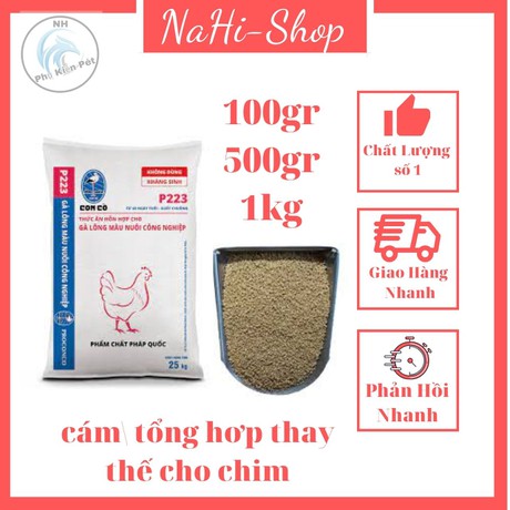 Cám Gà Con Hỗn Hợp Dùng Thay Cho Chim Non 500g - Thức Ăn Cho Chim Mộc 1