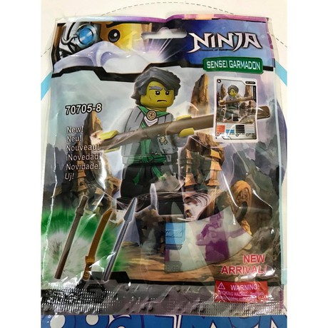 Đồ chơi lắp ráp nhân vật Ninjago - Minifigures - Non Lego 5