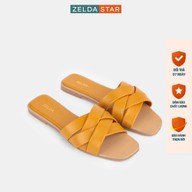 Dép xẹp nữ Zelda Star quai đan chéo - DX004820 thumbnail