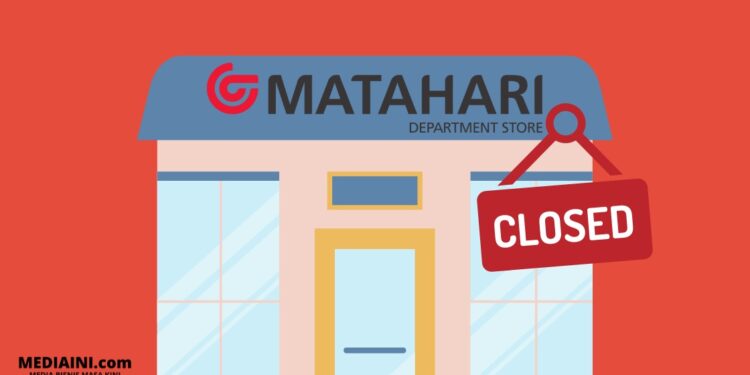 Matahari Department Store Tutup