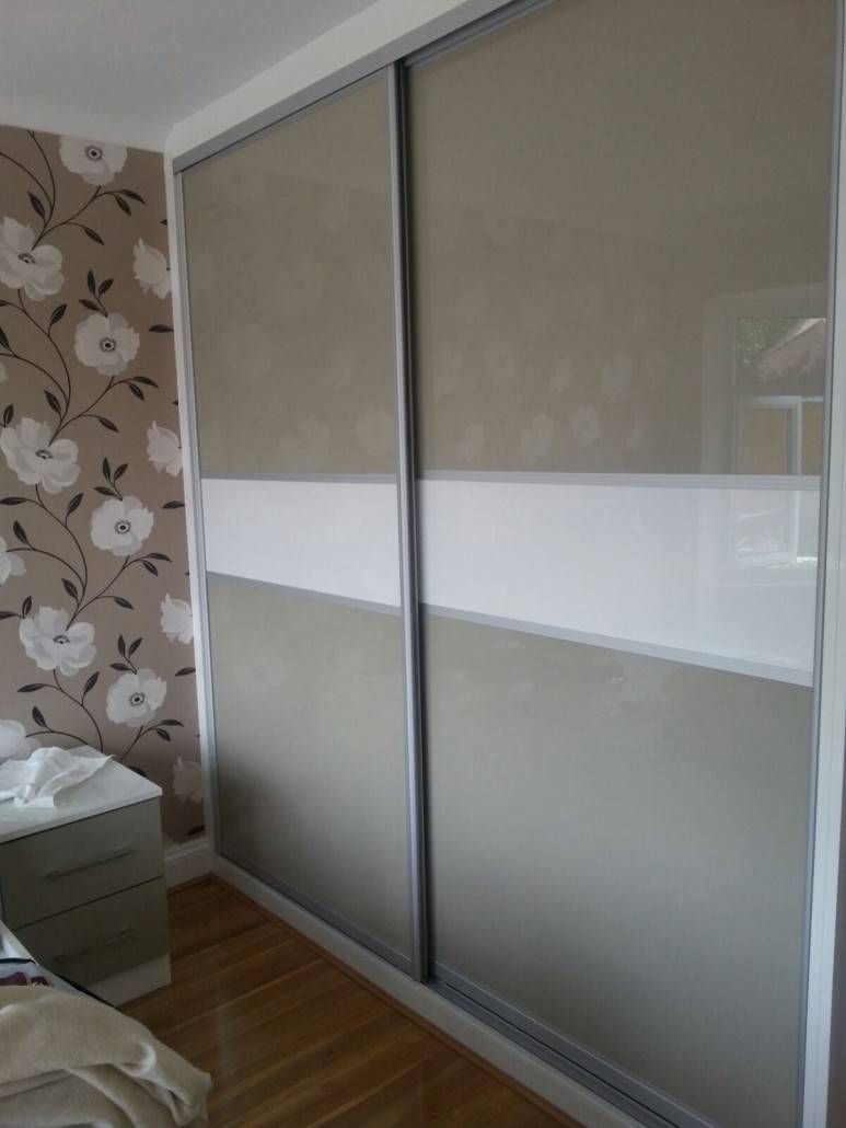 Cheap Fitted Wardrobes | Recent Work Inside White High Gloss Sliding Wardrobes (Gallery 10 of 15)