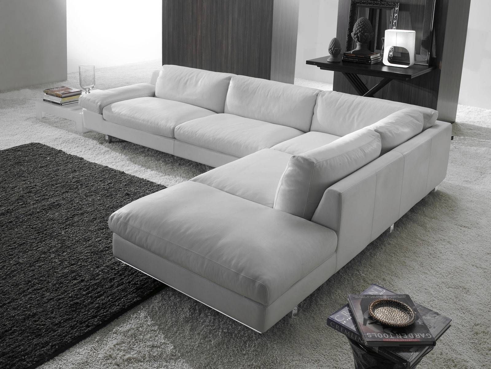 Corner Sofa / Contemporary / Leather / 4 Seater – Paranà Regarding 4 Seater Sofas (Gallery 17 of 30)
