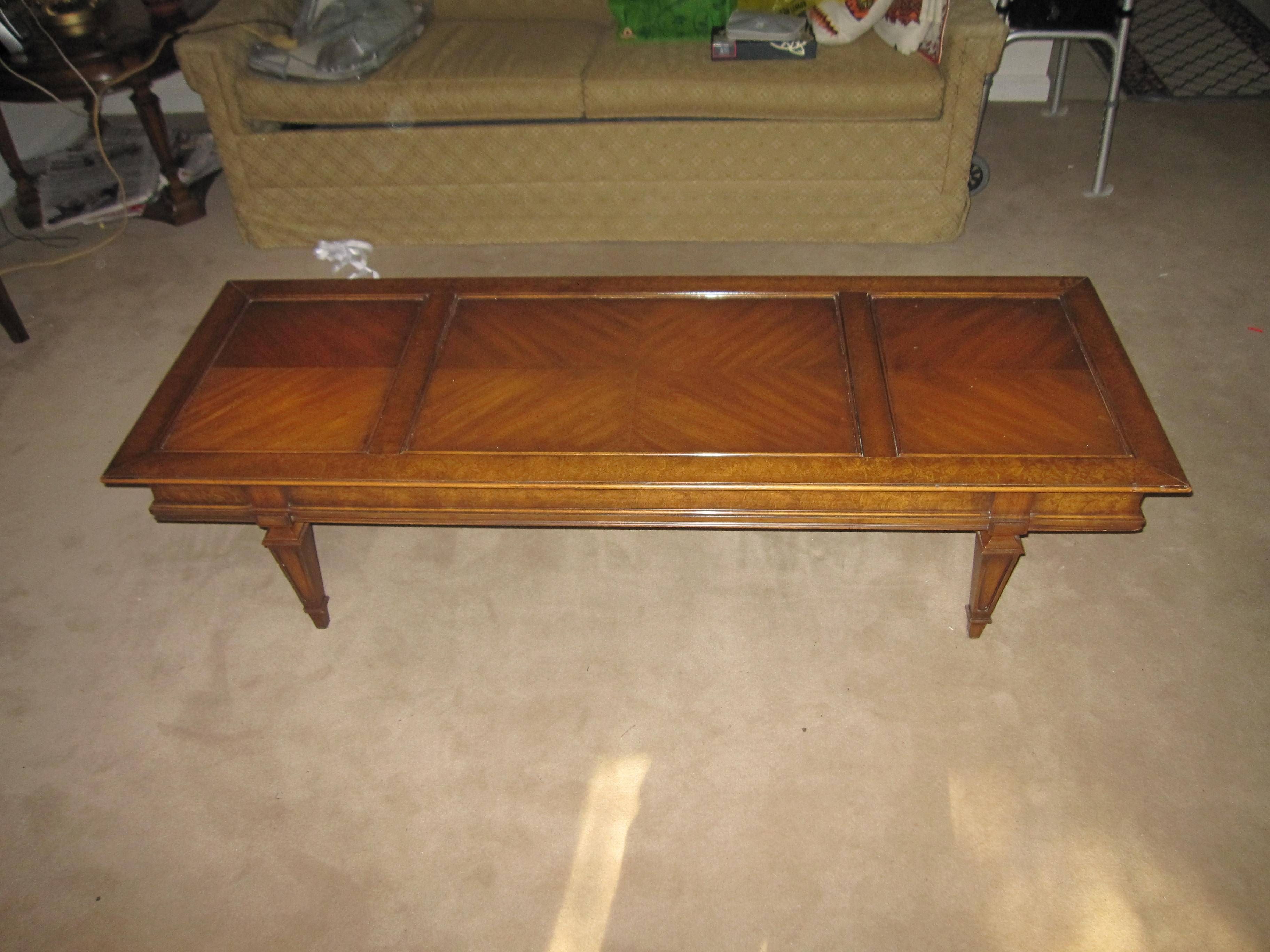 I Have Inherited 3 Pieces Of Heirloom Quality Weiman Tables With Quality Coffee Tables (Gallery 16 of 30)