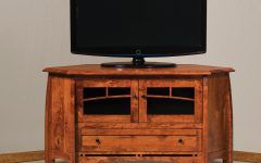 Solid Wood Corner Tv Stands