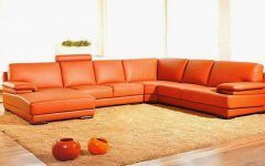 Burnt Orange Sectional Sofas