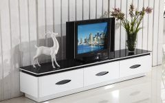 Long White Tv Cabinets