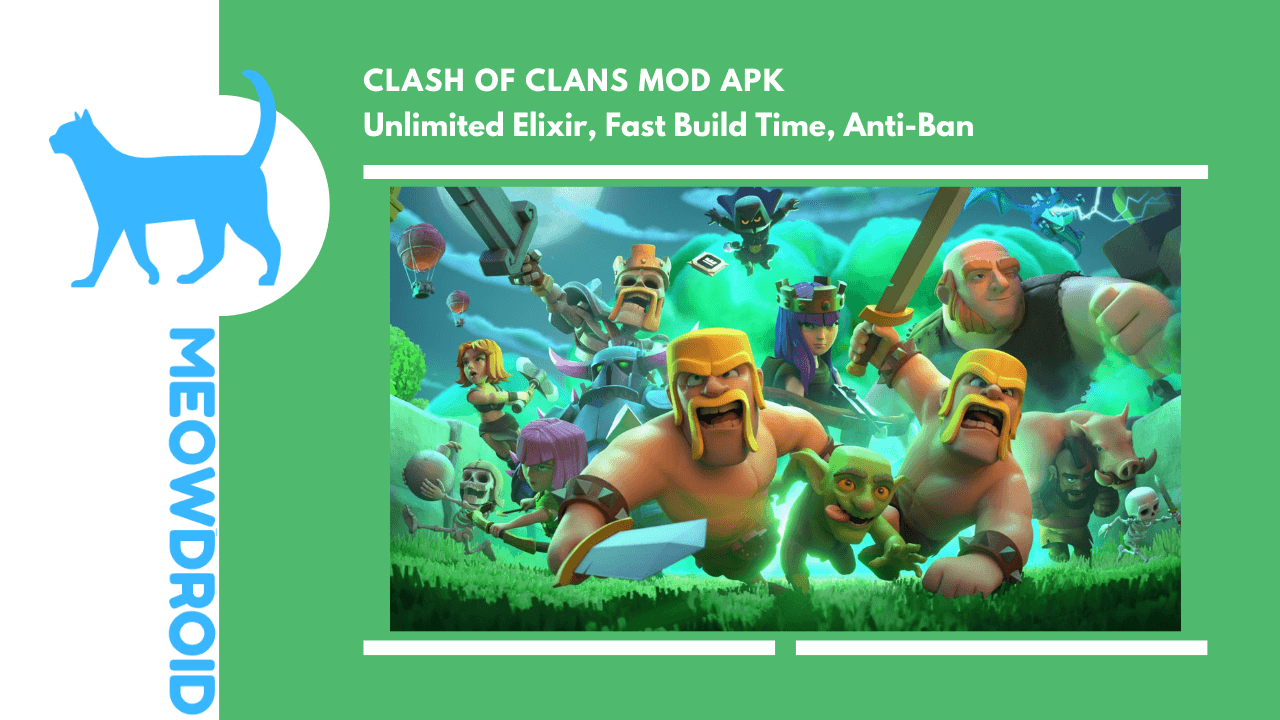 Download Clash Of Clans Mod APK V15.83.28 – Unlimited Elixir/Gems/Money