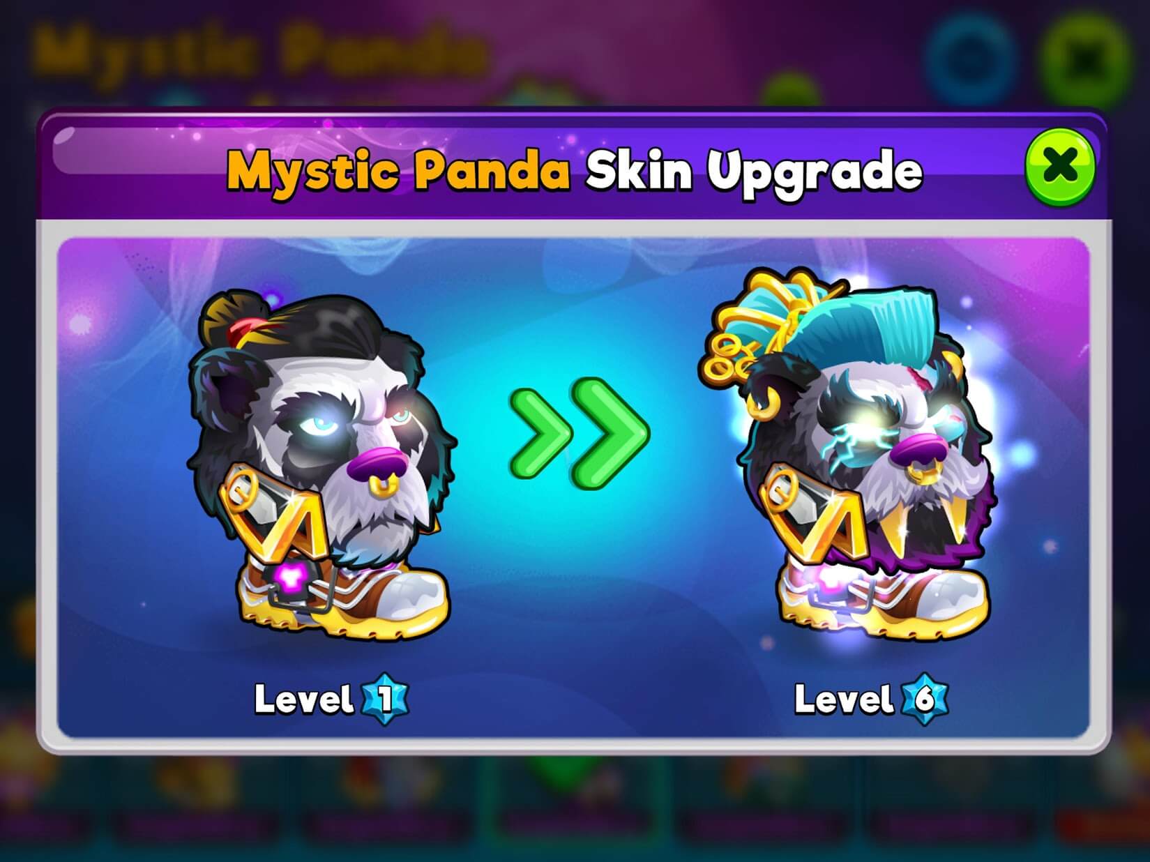 upgrade skins