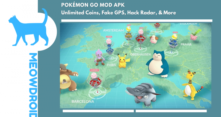 Pokemon GO MOD APK V0.255.0 (Unlimited Coins/Fake GPS)