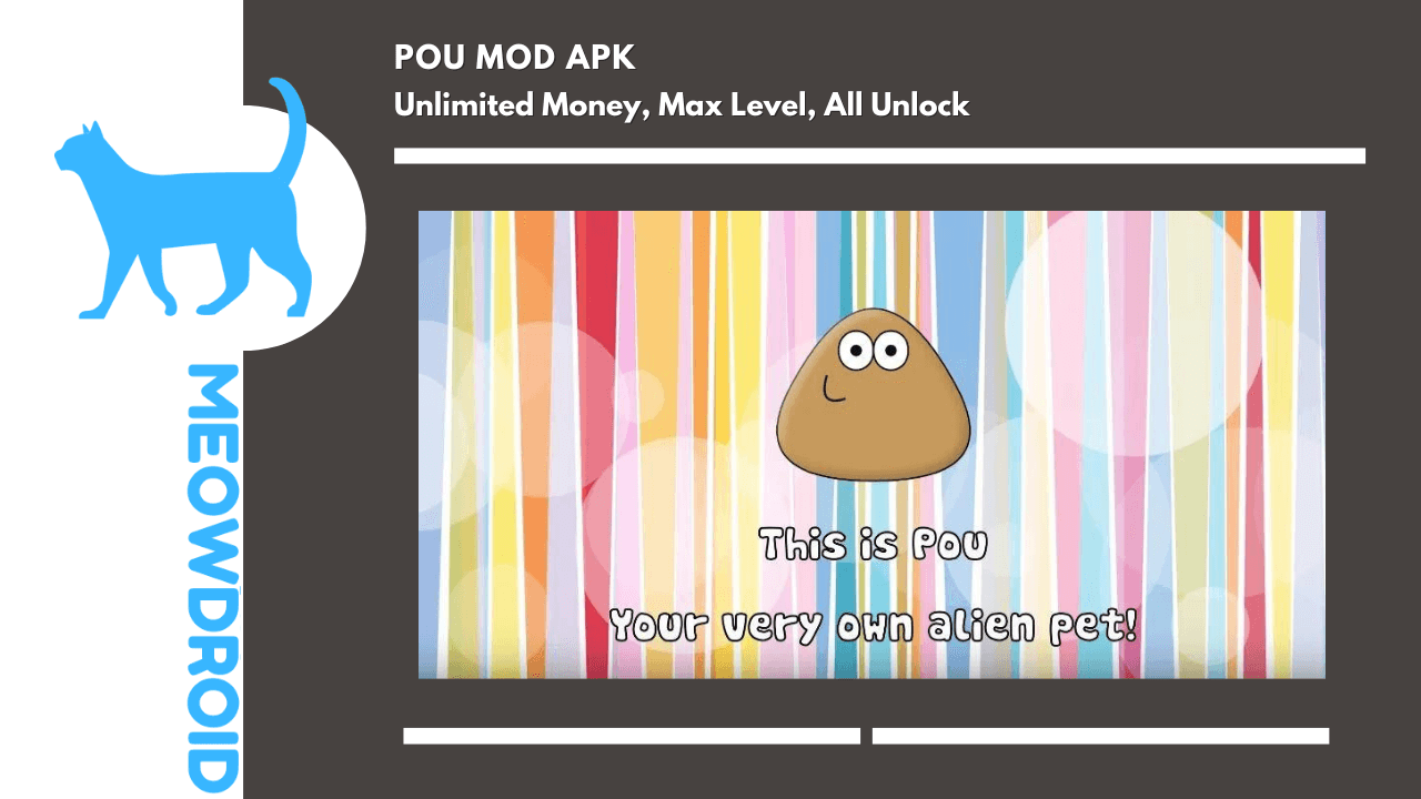 Download pou mod apk unlimited money and max level