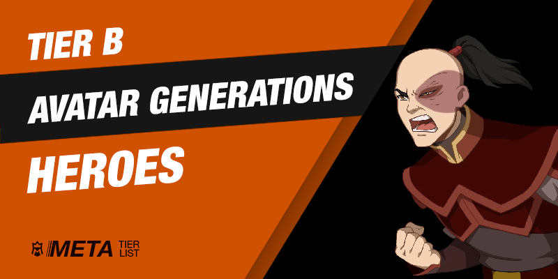 Avatar Generations Tier B Characters