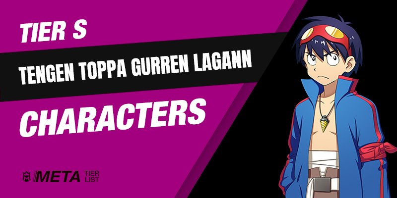 Tengen Toppa Gurren Lagann Tier List 2023 - Best Characters