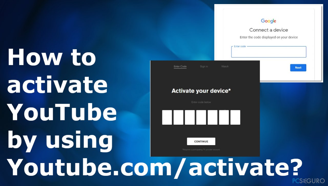Youtube.com /activate