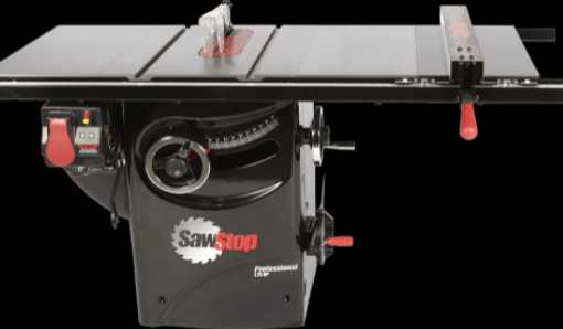 Sawstop Industrial Cabinet Saw With 36 T Glide Rail