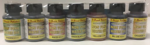 u Beaut Polishes - Concentrated Non Toxic Water Dye Pack